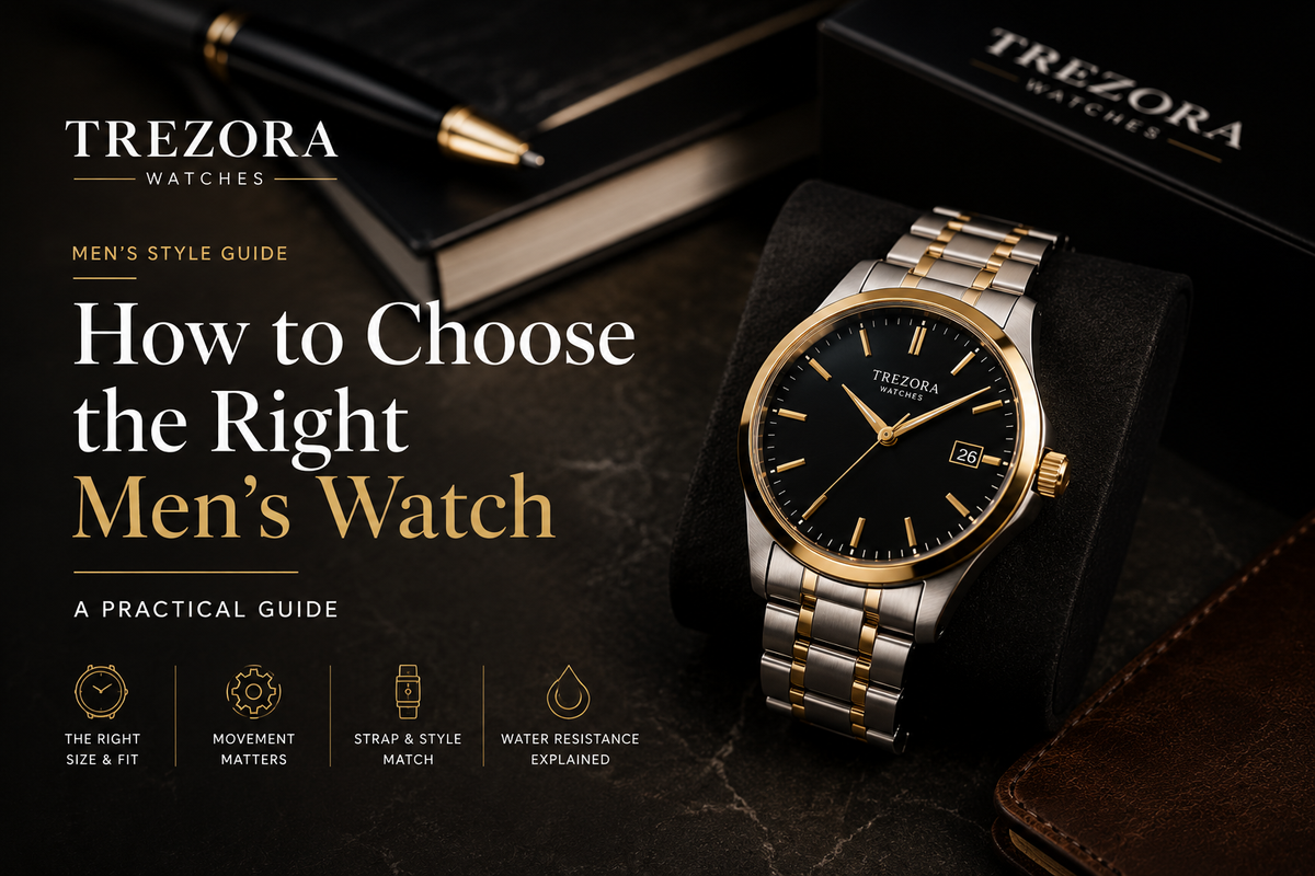 How to Choose the Right Men's Watch: A Practical Guide