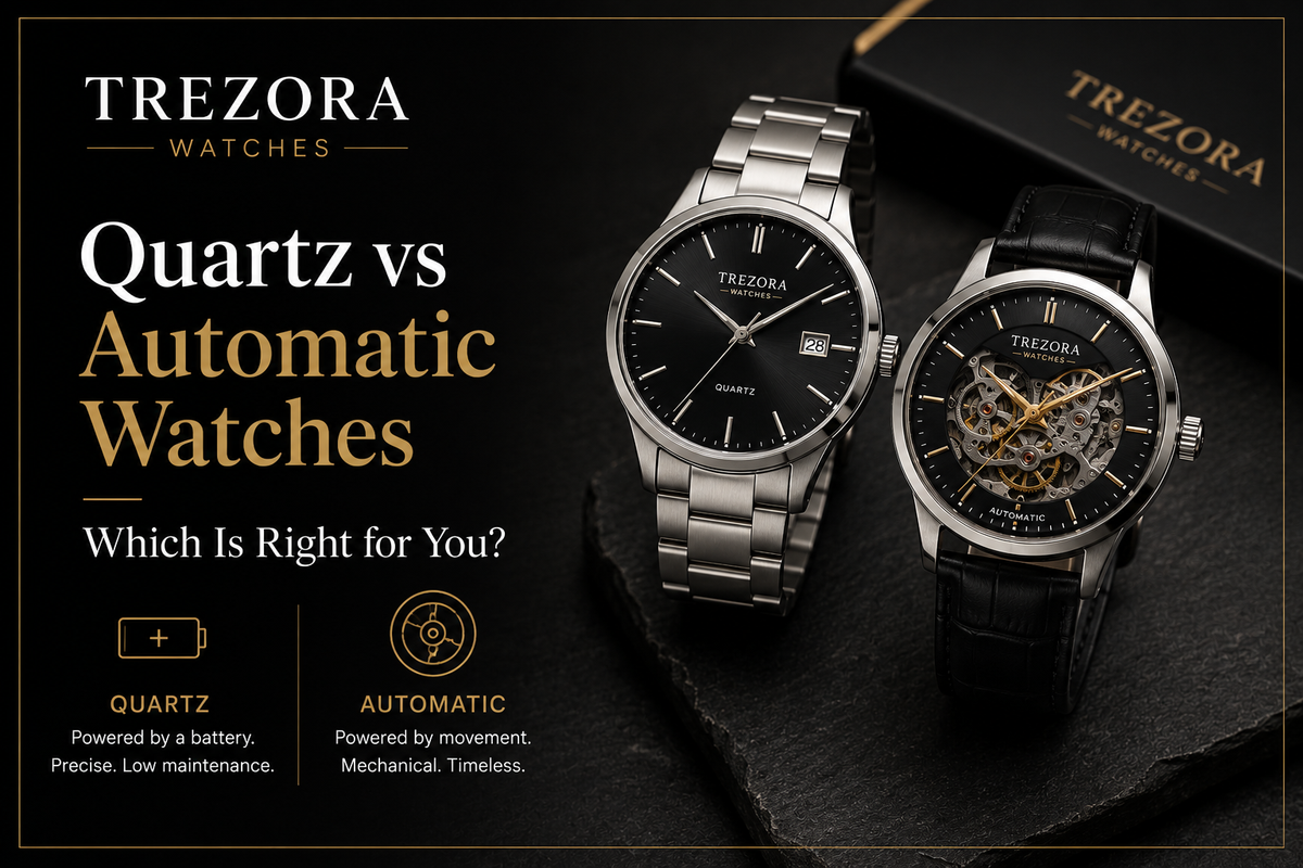 Quartz vs Automatic Watches: Which Is Right for You?