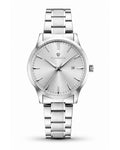 Florence Silver Sunray Men's Watch – front product view | Trezora Watches