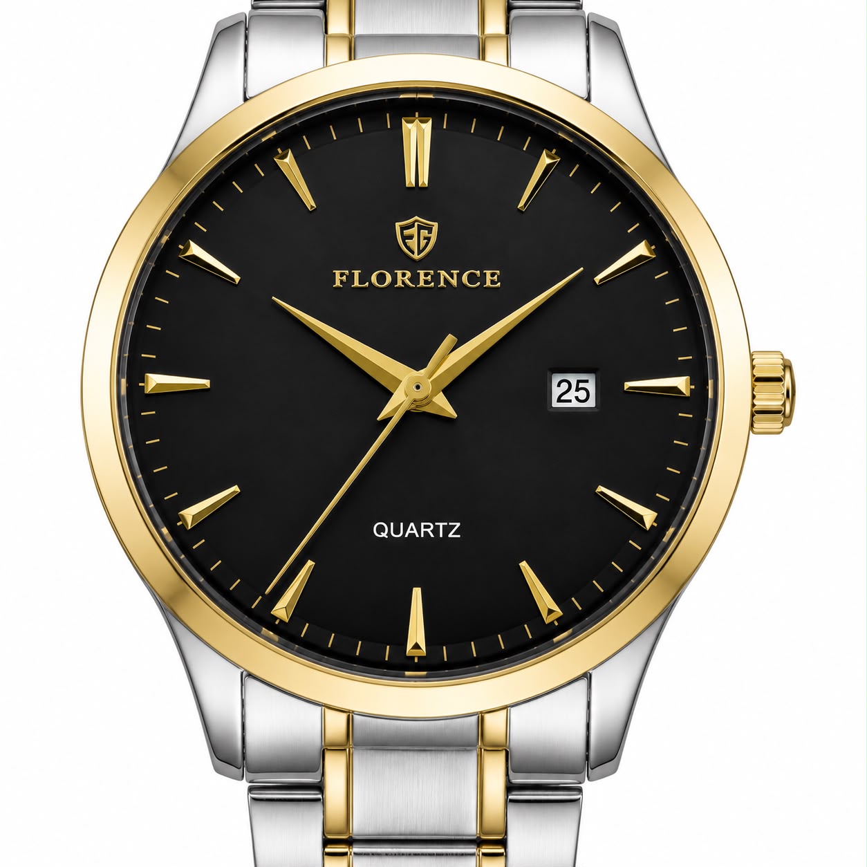 Florence Executive Two-Tone Gold Black | 42 mm