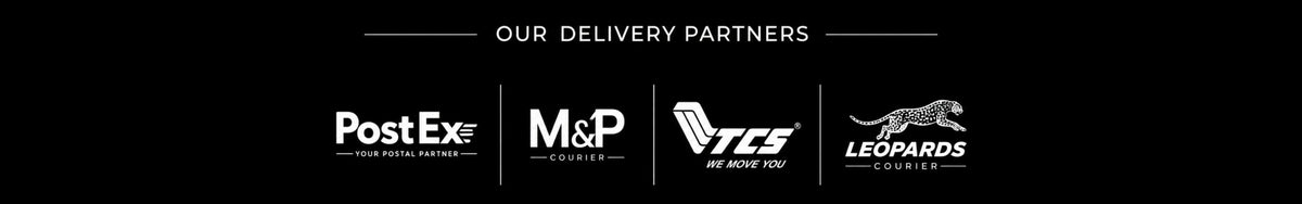 Trezora delivery partners including PostEx, M&P and other courier services in Pakistan